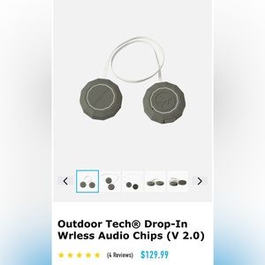 Outdoor Tech Bluetooth headphones for helmets